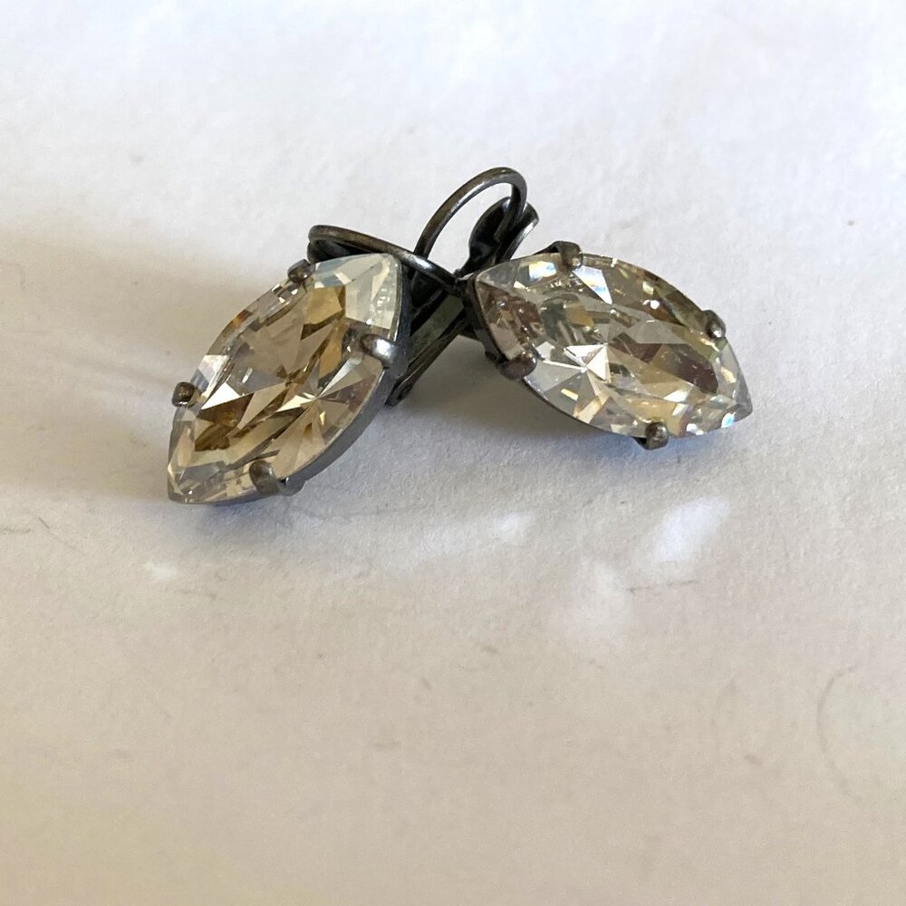 Sabika Vintage Marquise Drop Earrings